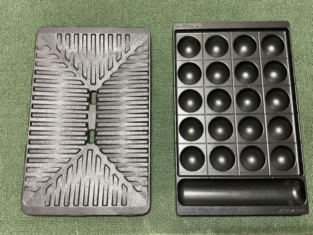 美品 雪峰苑 ＆ 入手困難 たこ焼きプレート スノーピーク  peak