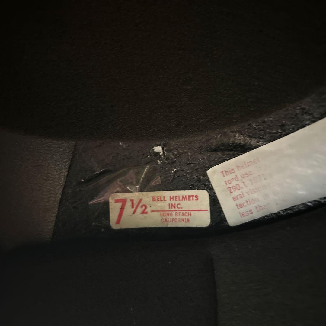 BELLフルフェイス　70s ヴィンテージ オレンジ