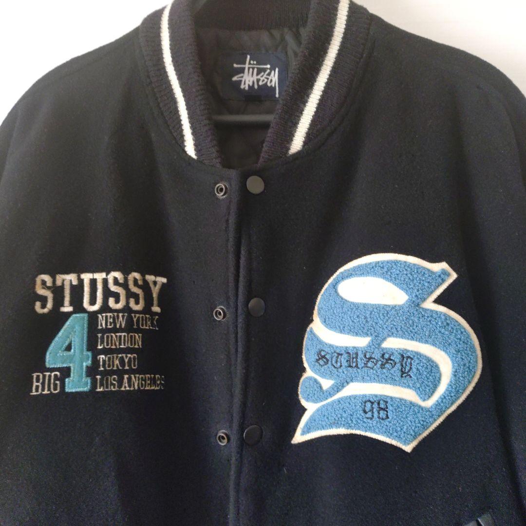 OLD STUSSY　BIG4 スタジャン　希少M