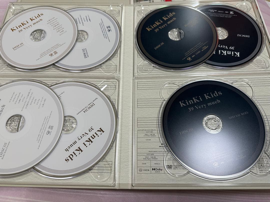 KinKi Kids 39 Very muchCD 4枚＋Blu-ray3枚