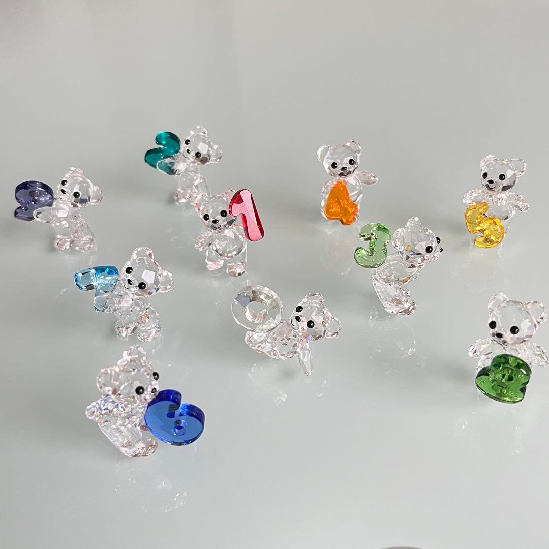 もこう　スワロフスキー　クリスベア　No.3 誕生日⭐︎記念日