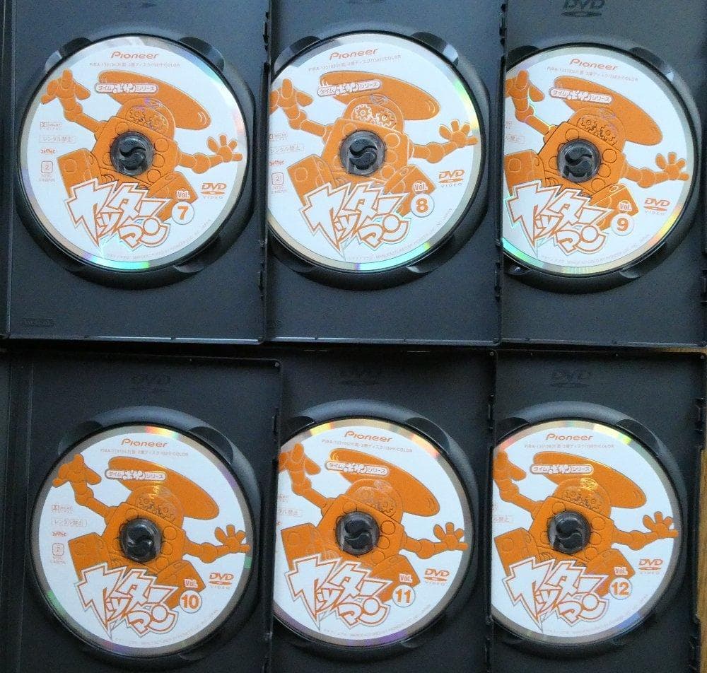 ヤッターマン DVD-BOX 1&2&3 セット 全18巻