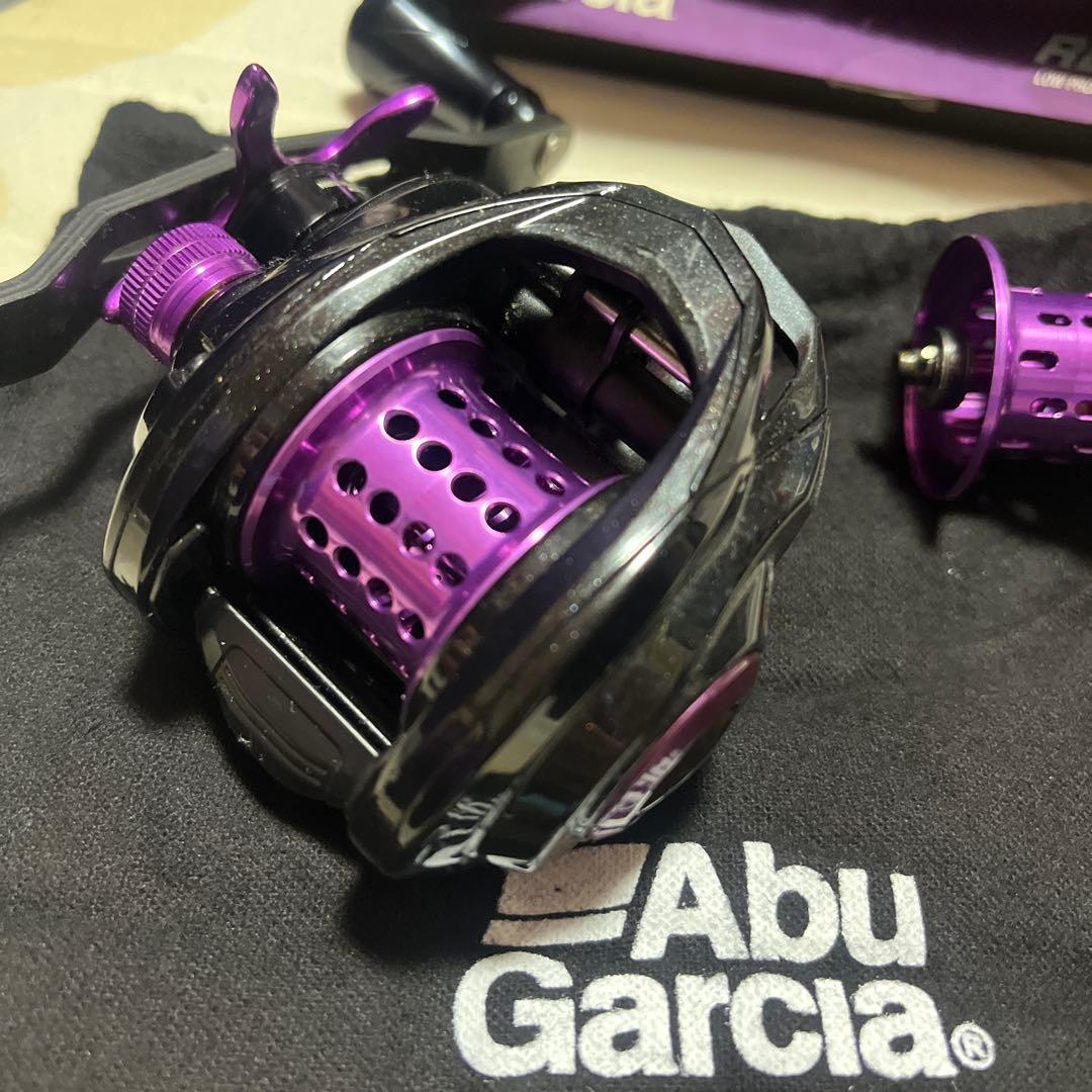 【美品】アブガルシア　REVO EXD SHS-L 社外品ノブ