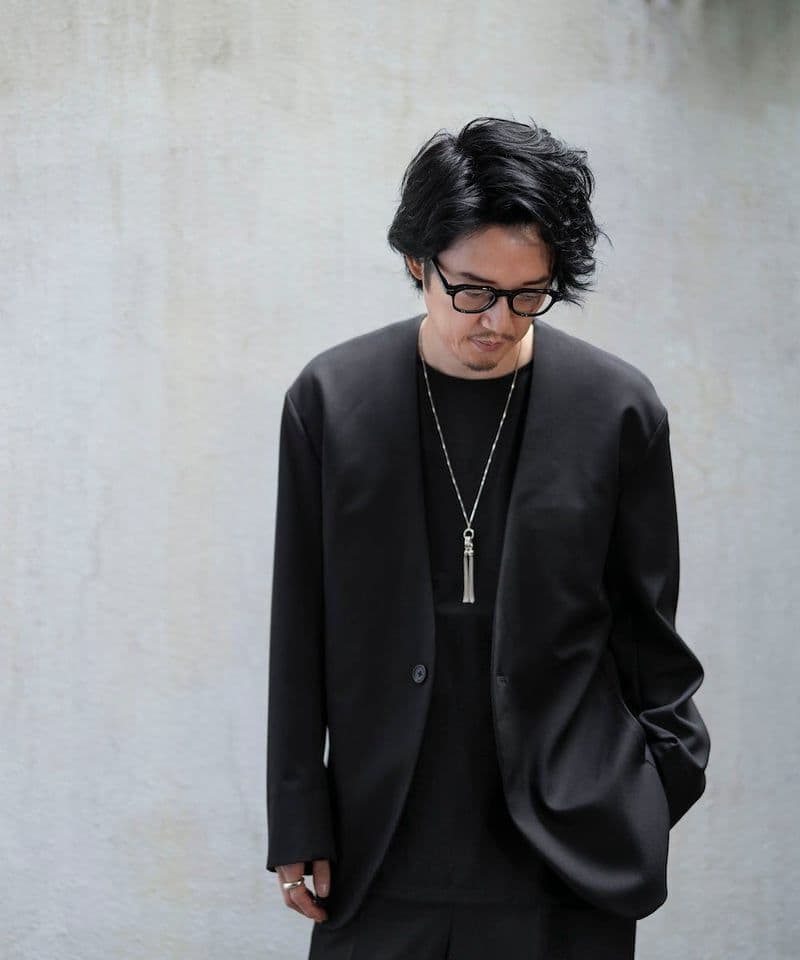 MBスタンダード　ノーカラージャケット