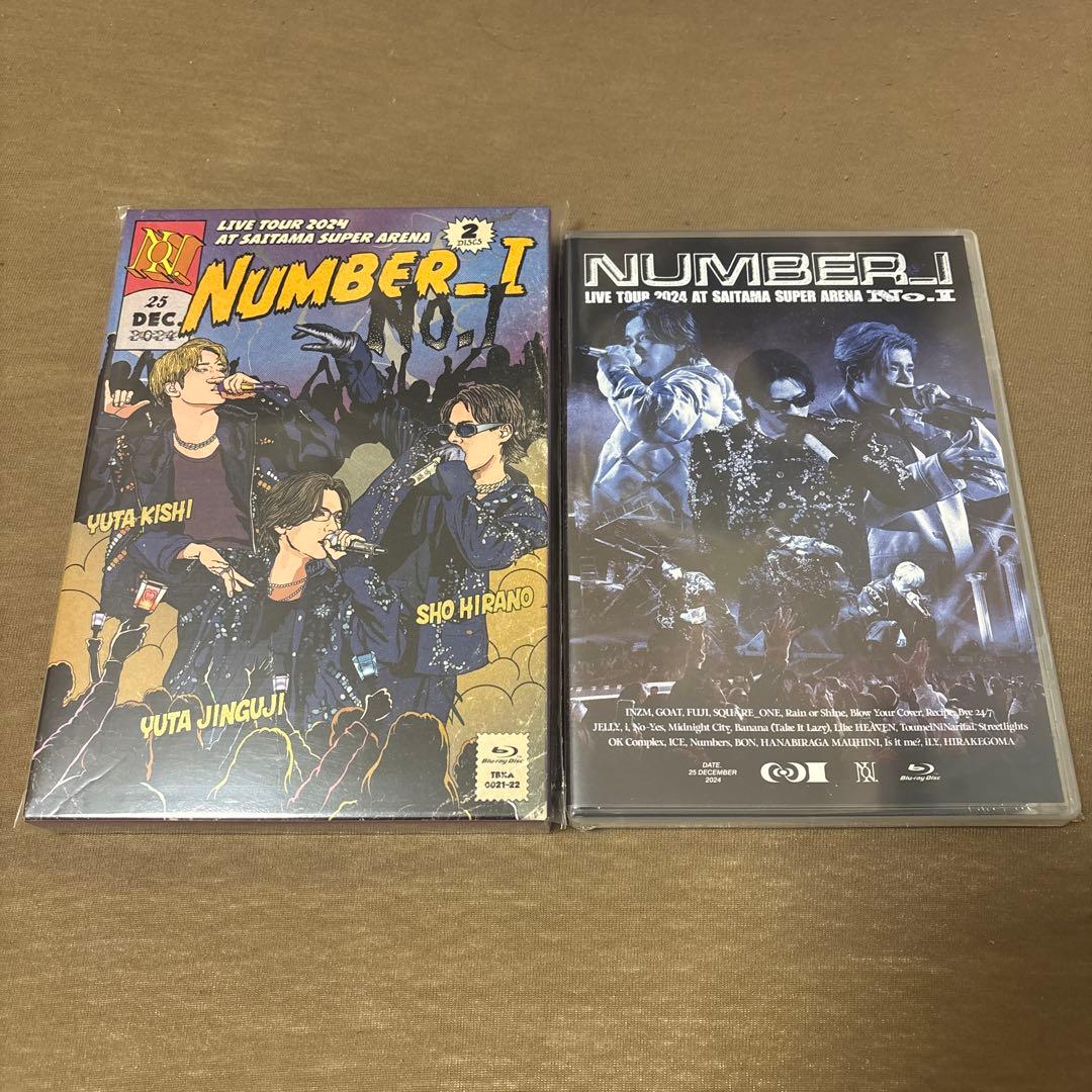 Number_i LIVE TOUR 2024 No.Ⅰ 初回生産限定盤・通常盤