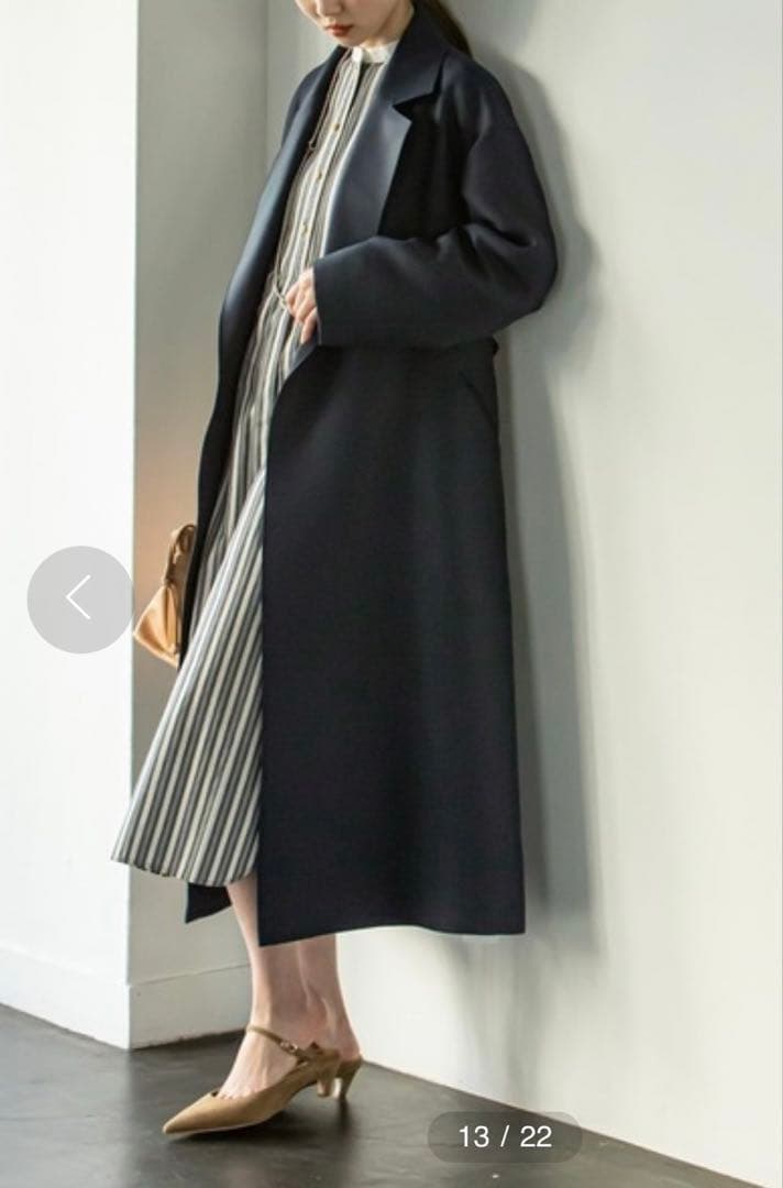 NOBLE トリプルクロスラフチェスターコート