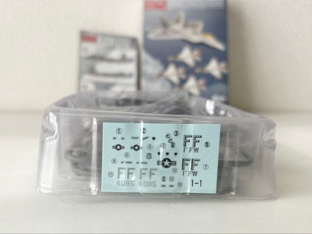 【エフトイズ】F-22A ラプター 1/144 アメリカ空軍第1戦闘航空団司令機