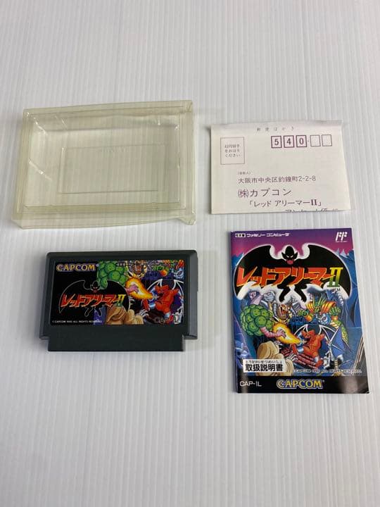 レア ファミコンソフト  暴れん坊天狗  レッドアリーマー2のセット