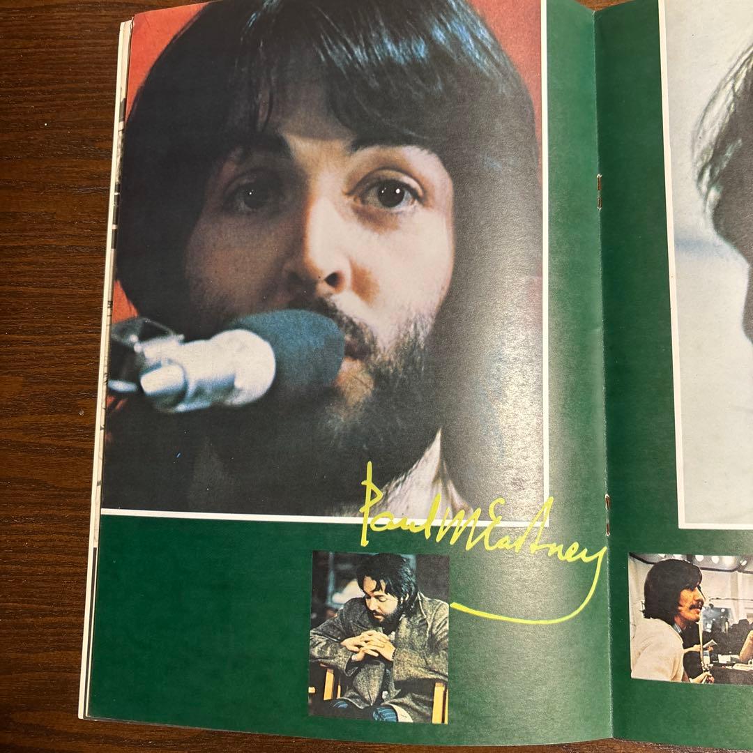 1970年オリジナル レット・イット・ビー 初公開映画パンフレット