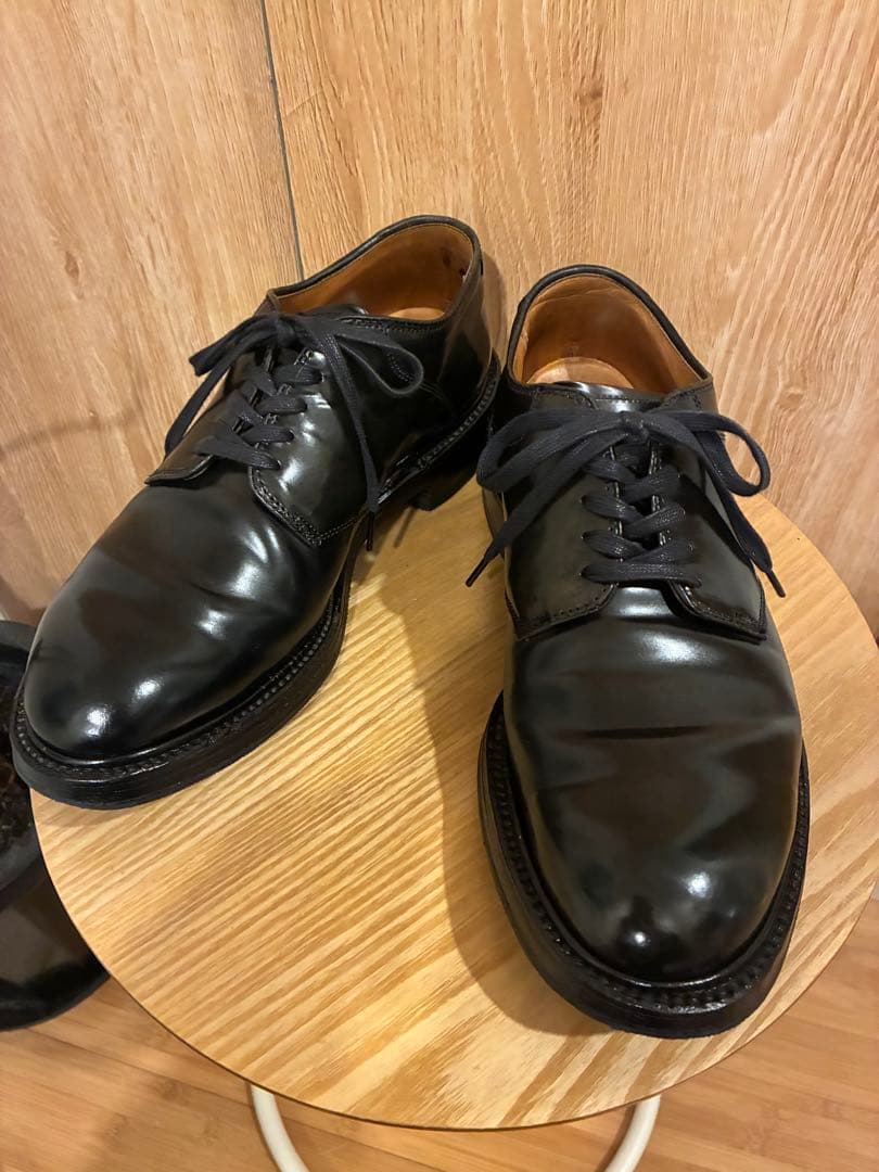 Alden オールデン　ビームス別注　5555 コードバン　ブラック　6ハーフ
