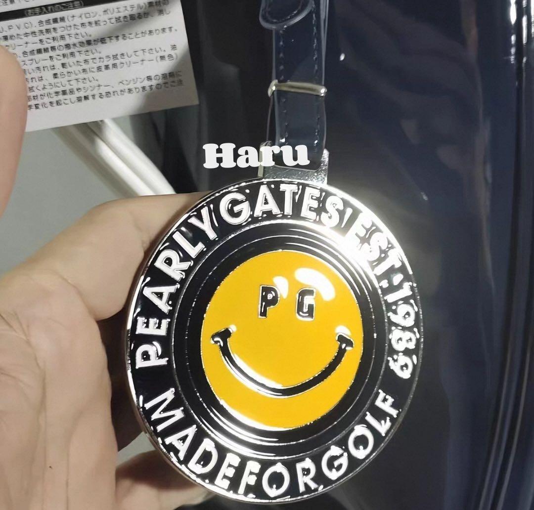 PEARLY GATES エナメルキャディバッグ