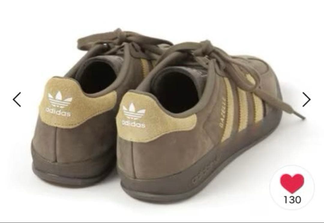 【新品】adidas GAZELLE INDOOR ブラウン 24.5cm