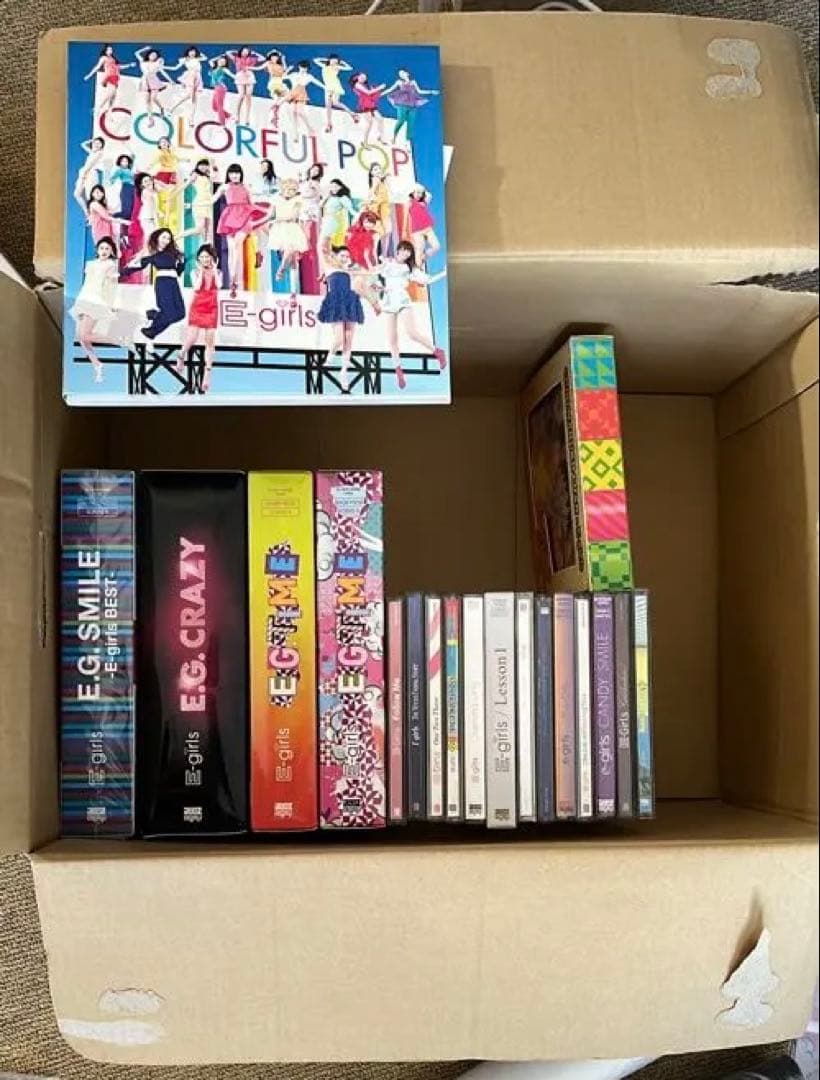 [バラ売り可] 直筆サイン入り　E-girls DVDセット、各種グッズセット