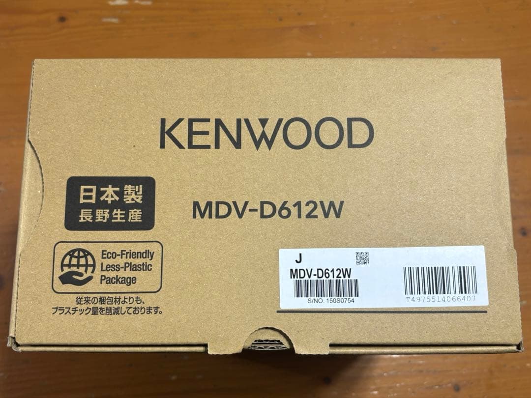 KENWOOD MDV-D612W カーナビ