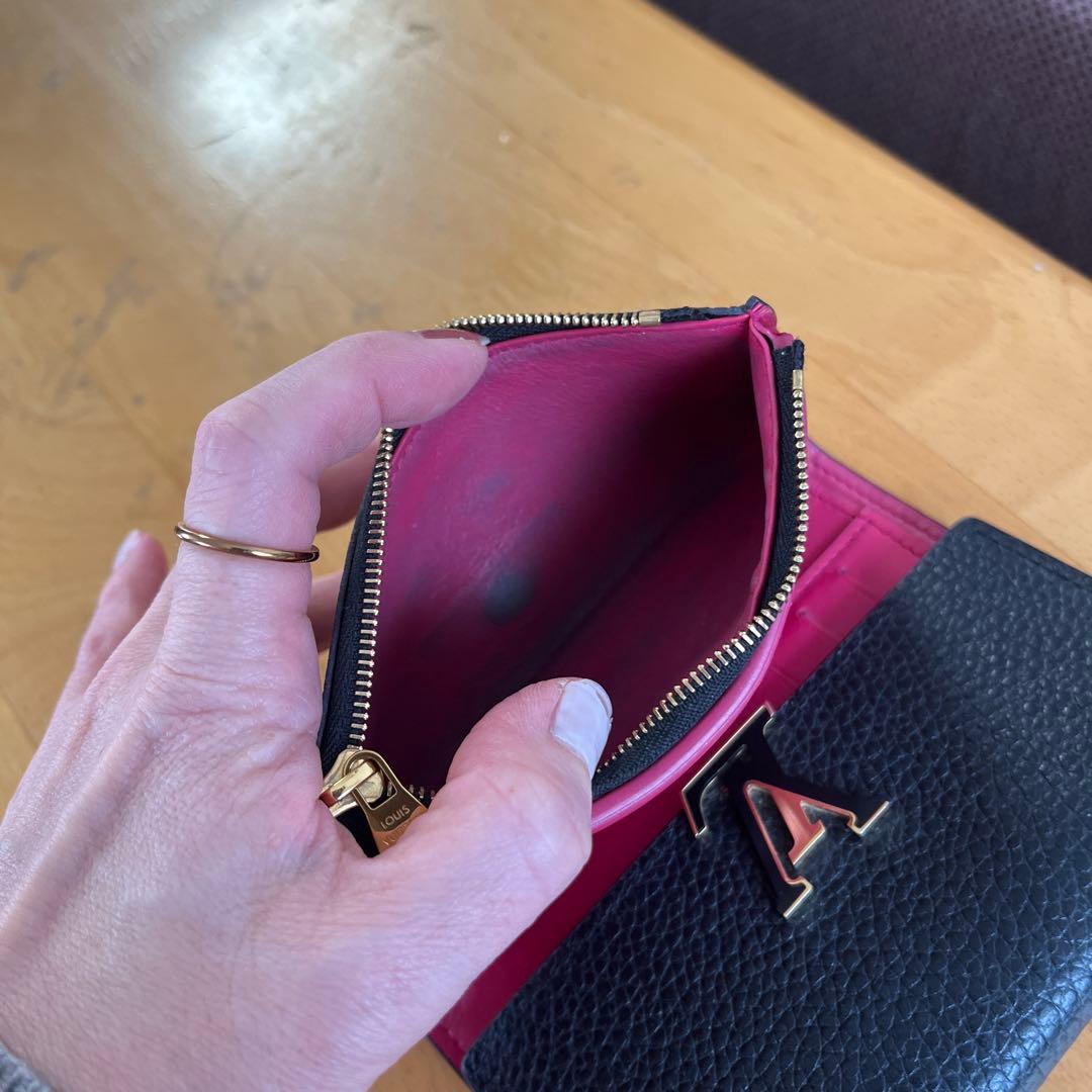 Louis Vuitton 二つ折り財布 ブラック