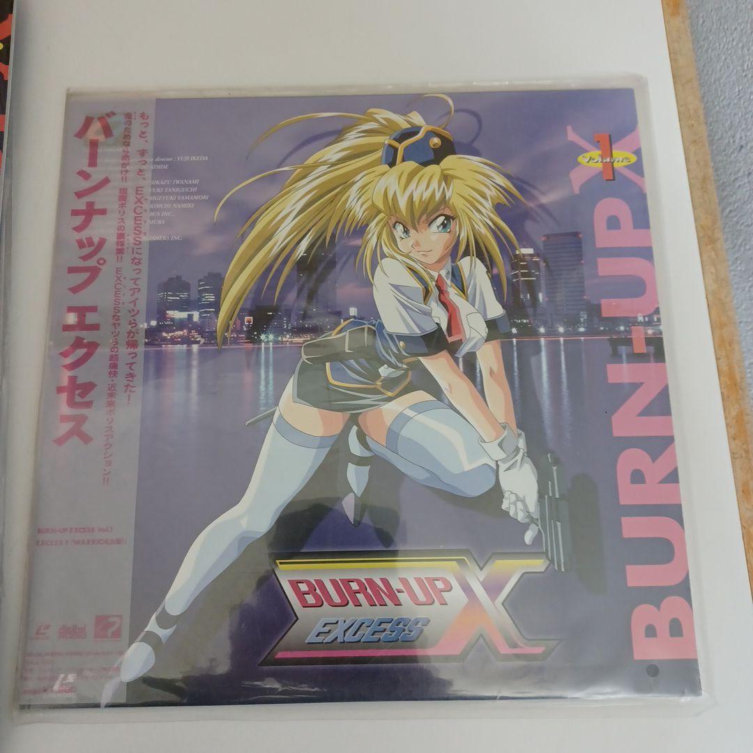 バーンナップエクセスレーザーディスク8枚