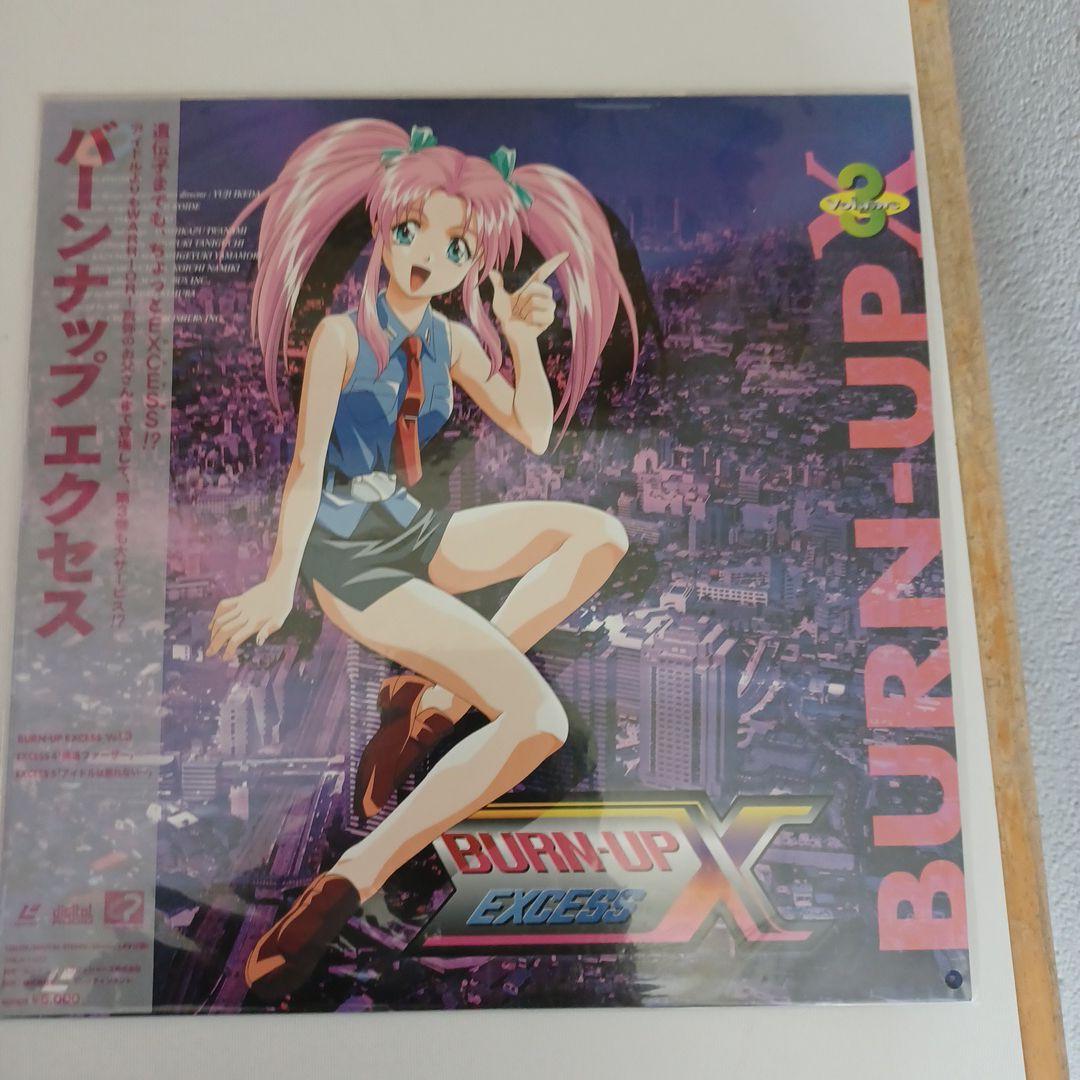 バーンナップエクセスレーザーディスク8枚