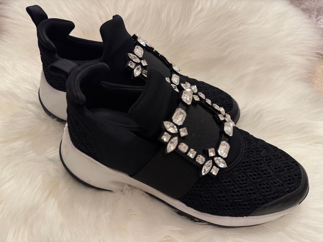 ROGER VIVIER ヴィヴラン ファブリックスニーカー　ロジェヴィヴィエ