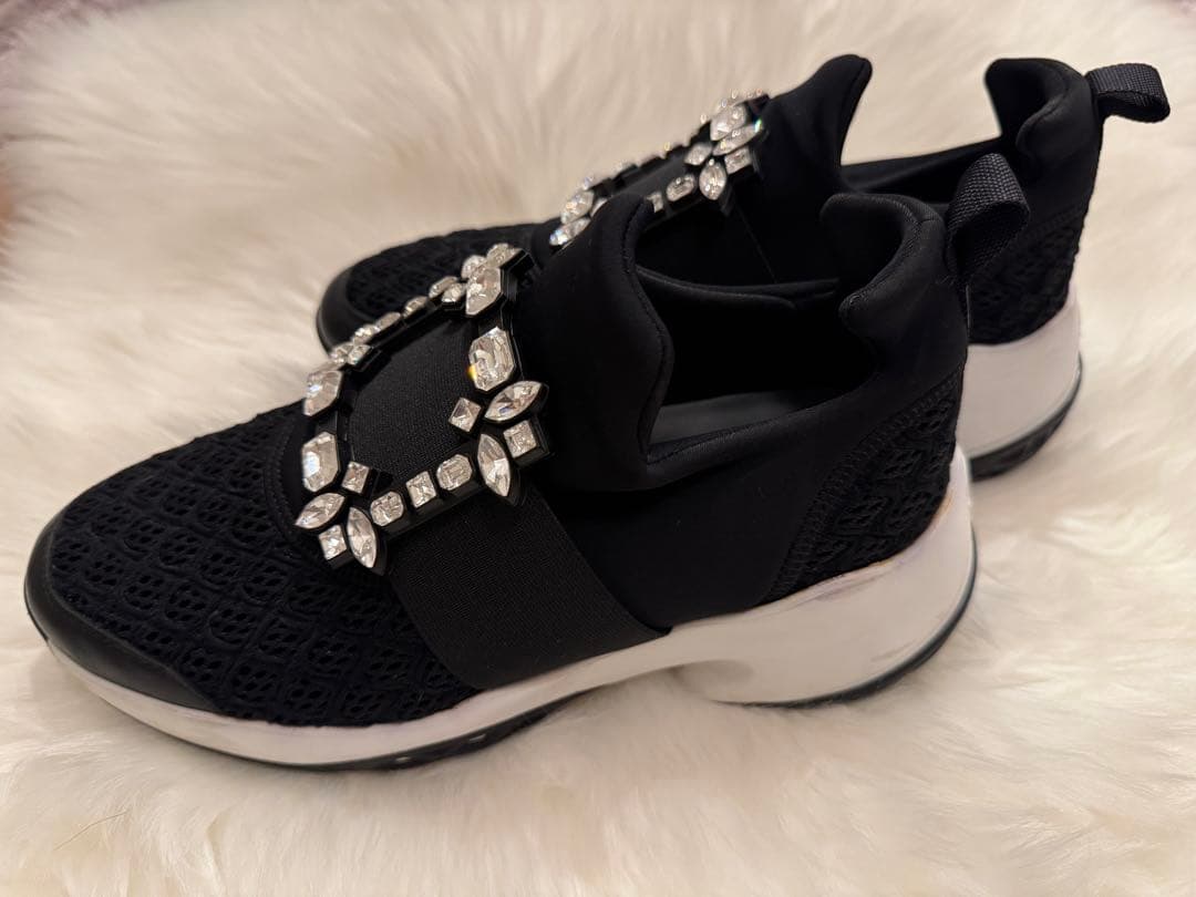 ROGER VIVIER ヴィヴラン ファブリックスニーカー　ロジェヴィヴィエ