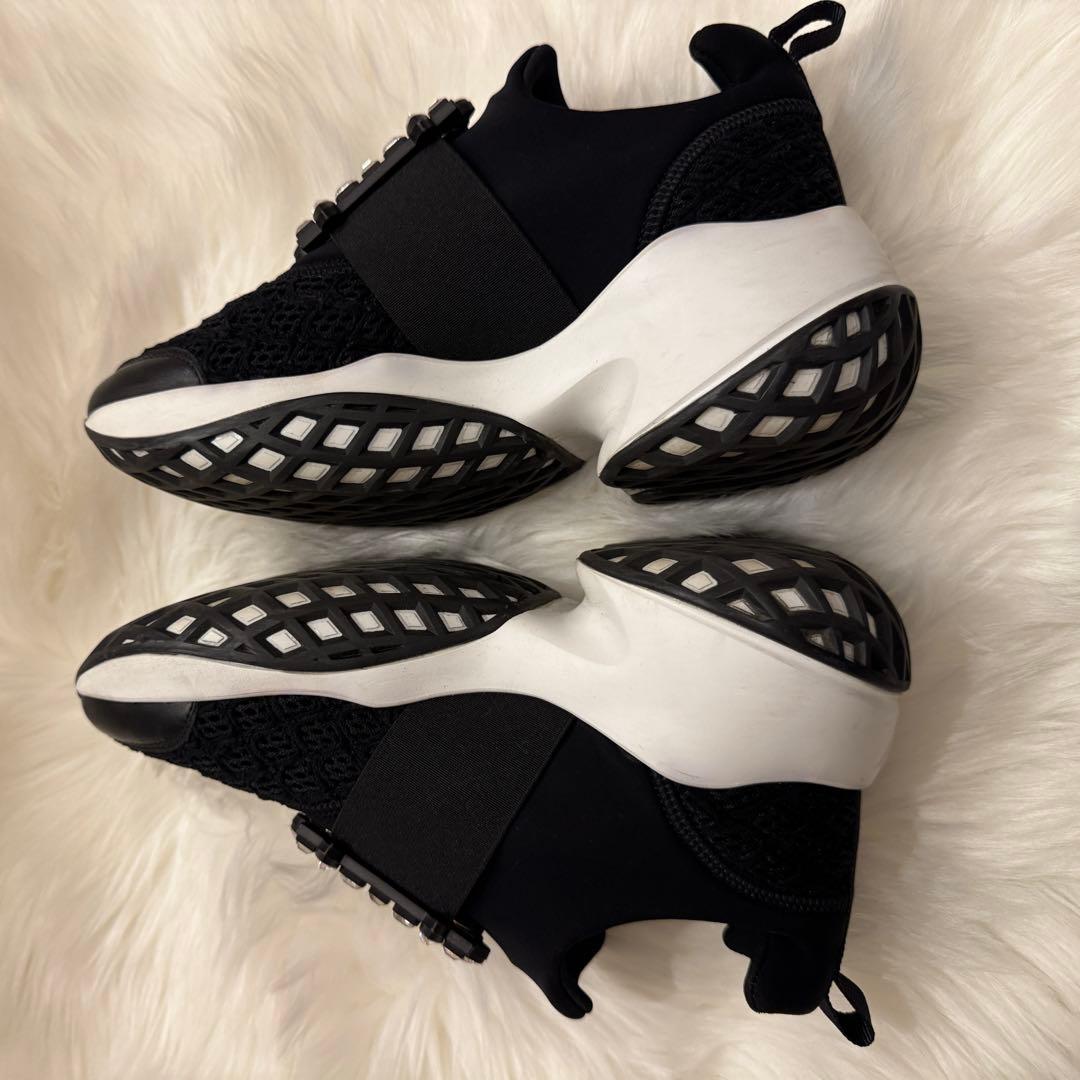 ROGER VIVIER ヴィヴラン ファブリックスニーカー　ロジェヴィヴィエ