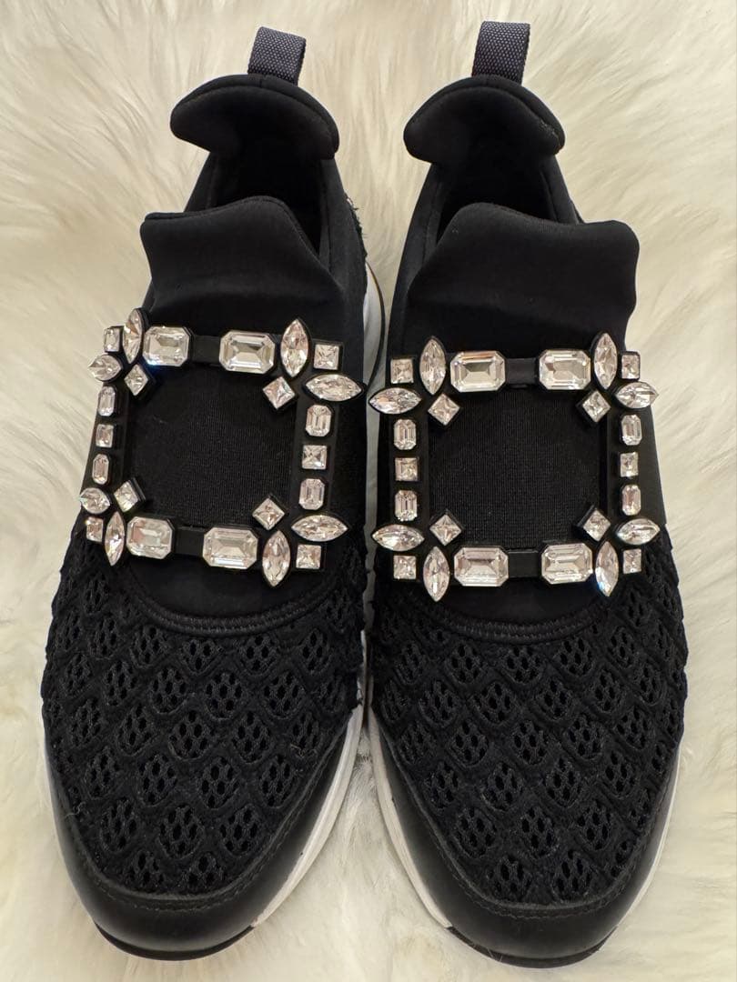 ROGER VIVIER ヴィヴラン ファブリックスニーカー　ロジェヴィヴィエ