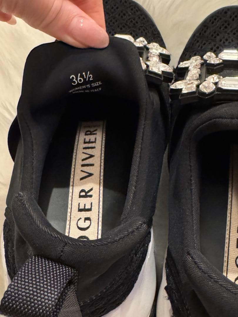 ROGER VIVIER ヴィヴラン ファブリックスニーカー　ロジェヴィヴィエ