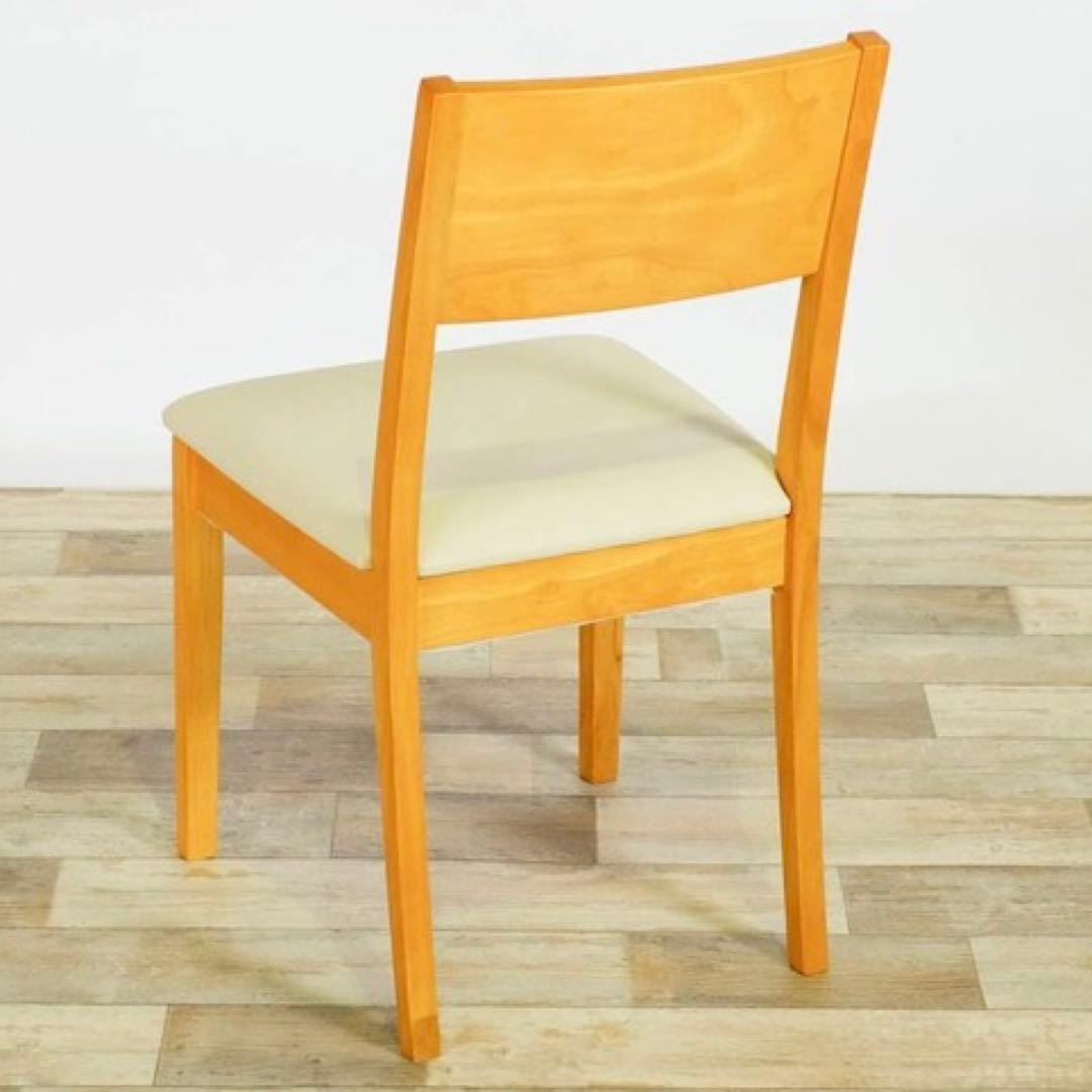 G 新品 ダイニングチェア ２脚セット ナチュラル 椅子 チェア イス リビング