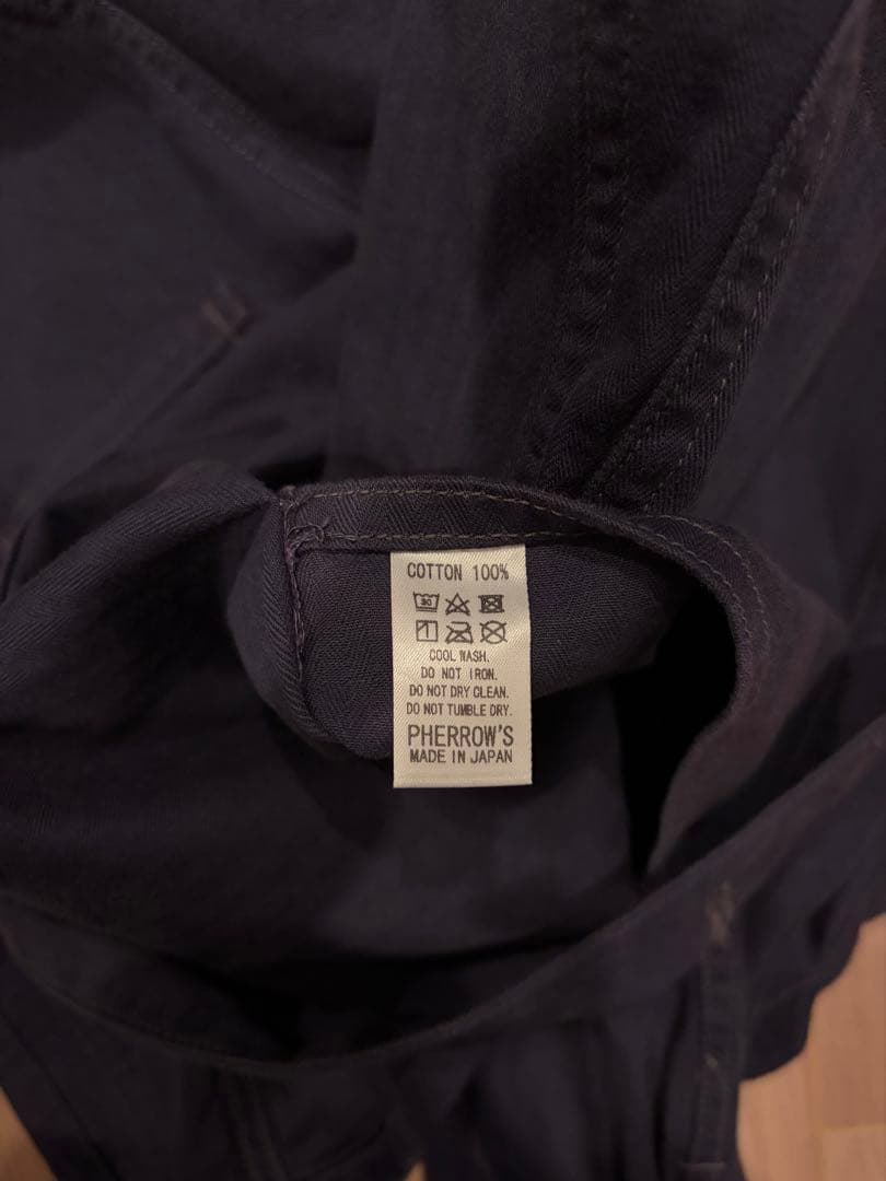 PHERROW'S ミリタリー海兵隊(USMC)ヘリンボーンカバーオール