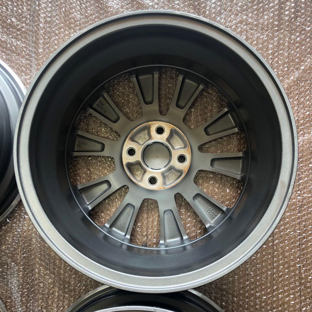 【新車外し】フィットRS GE8 極上美品￼ 純正ホイール4本(送料込み)