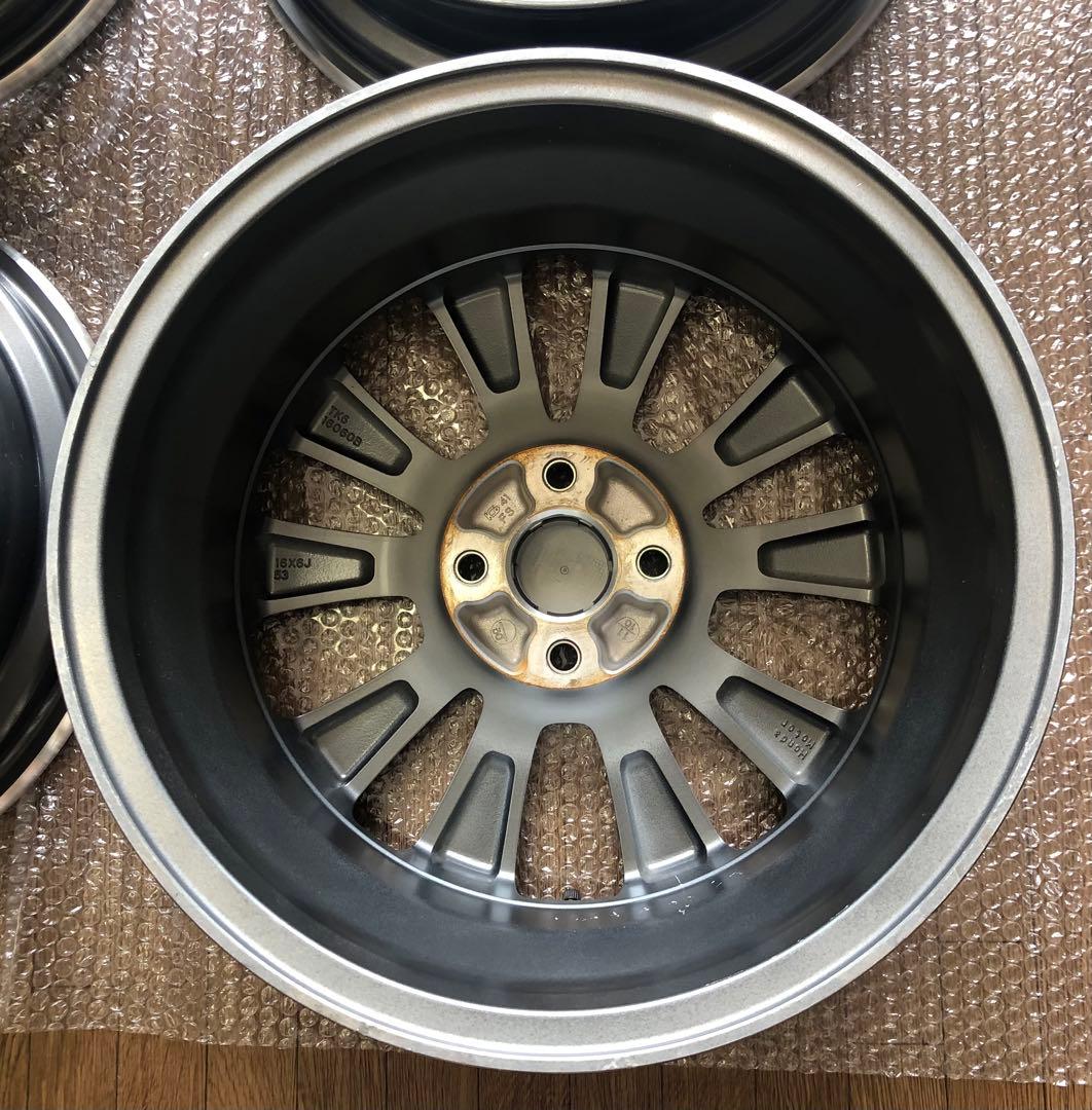 【新車外し】フィットRS GE8 極上美品￼ 純正ホイール4本(送料込み)