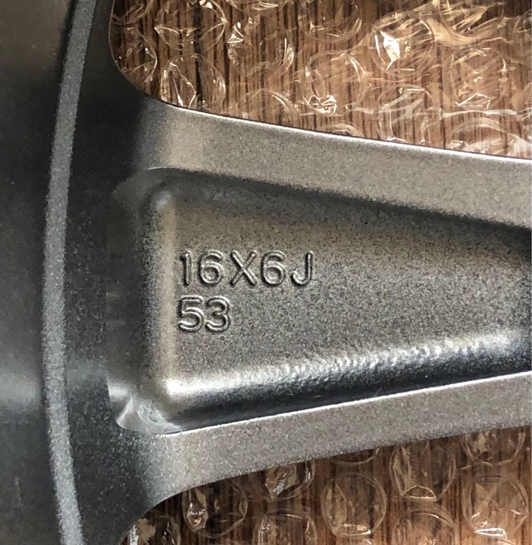 【新車外し】フィットRS GE8 極上美品￼ 純正ホイール4本(送料込み)