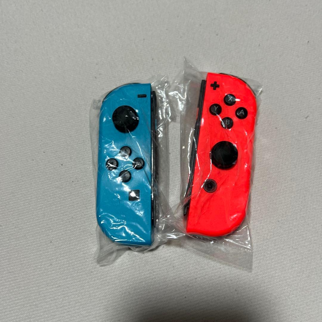 Switch 本体 2023年購入　バッテリー強化版　ジョイコン黄色➕紫付き