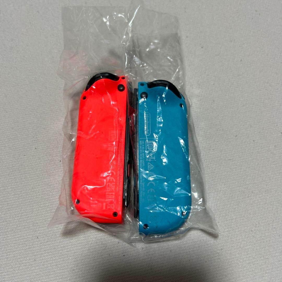 Switch 本体 2023年購入　バッテリー強化版　ジョイコン黄色➕紫付き