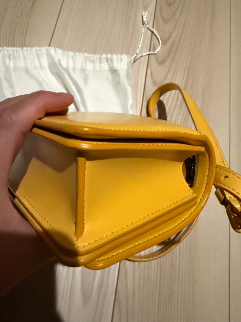 COACH イエロー ショルダーバッグ 保存袋付き