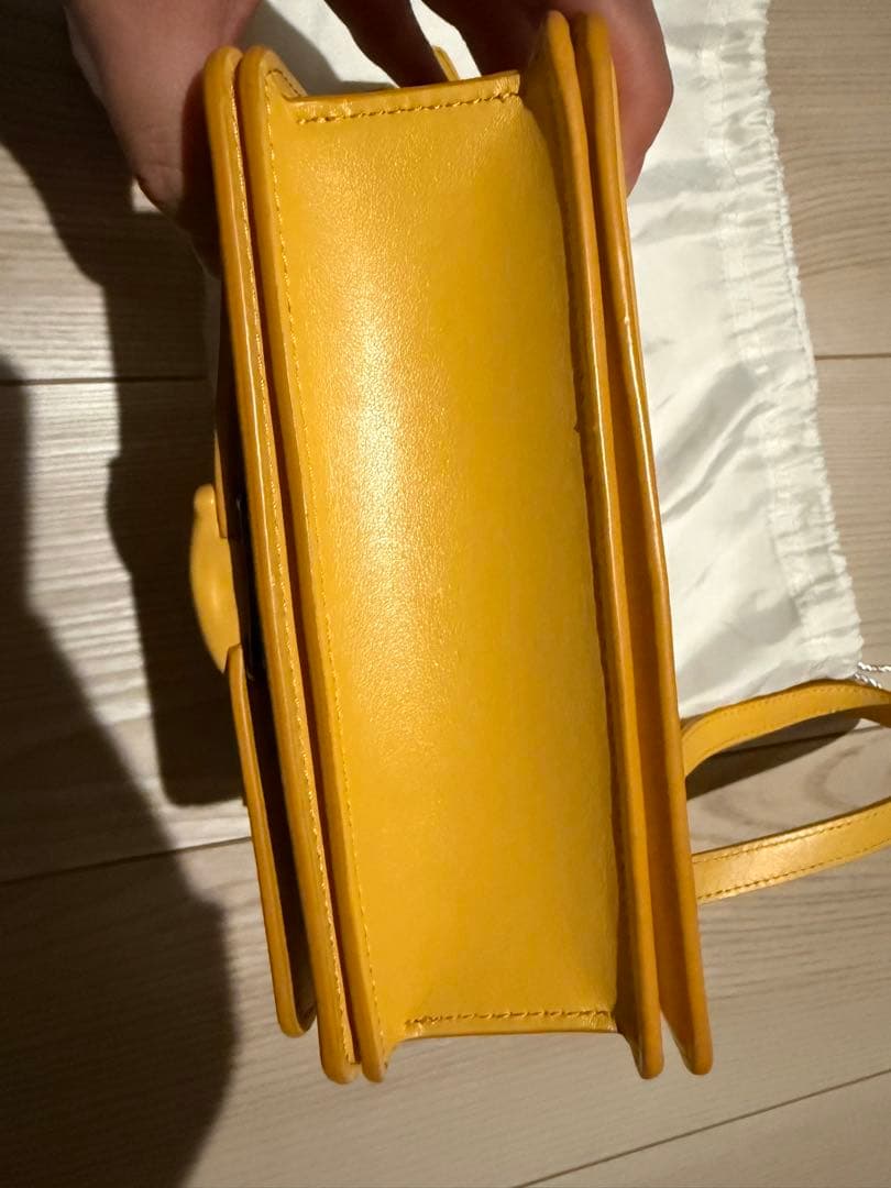 COACH イエロー ショルダーバッグ 保存袋付き