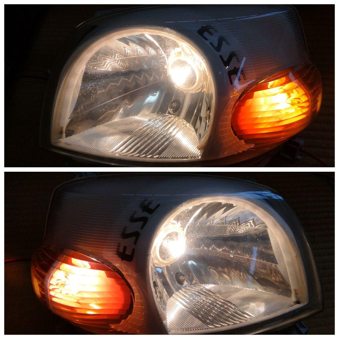 ダイハツ　エッセ　 ヘッドライト LEDイカリング LEDウインカー　L235S