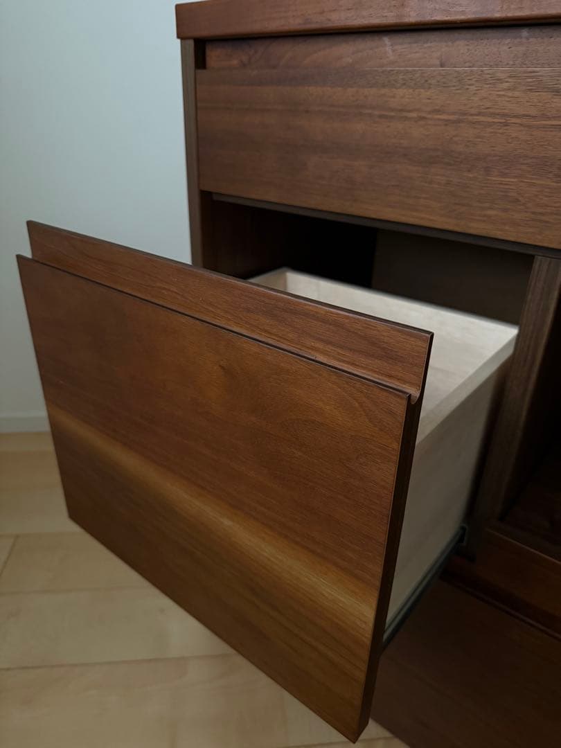 unico DIX W80木製レンジボード・レンジ台 天板ステンレス