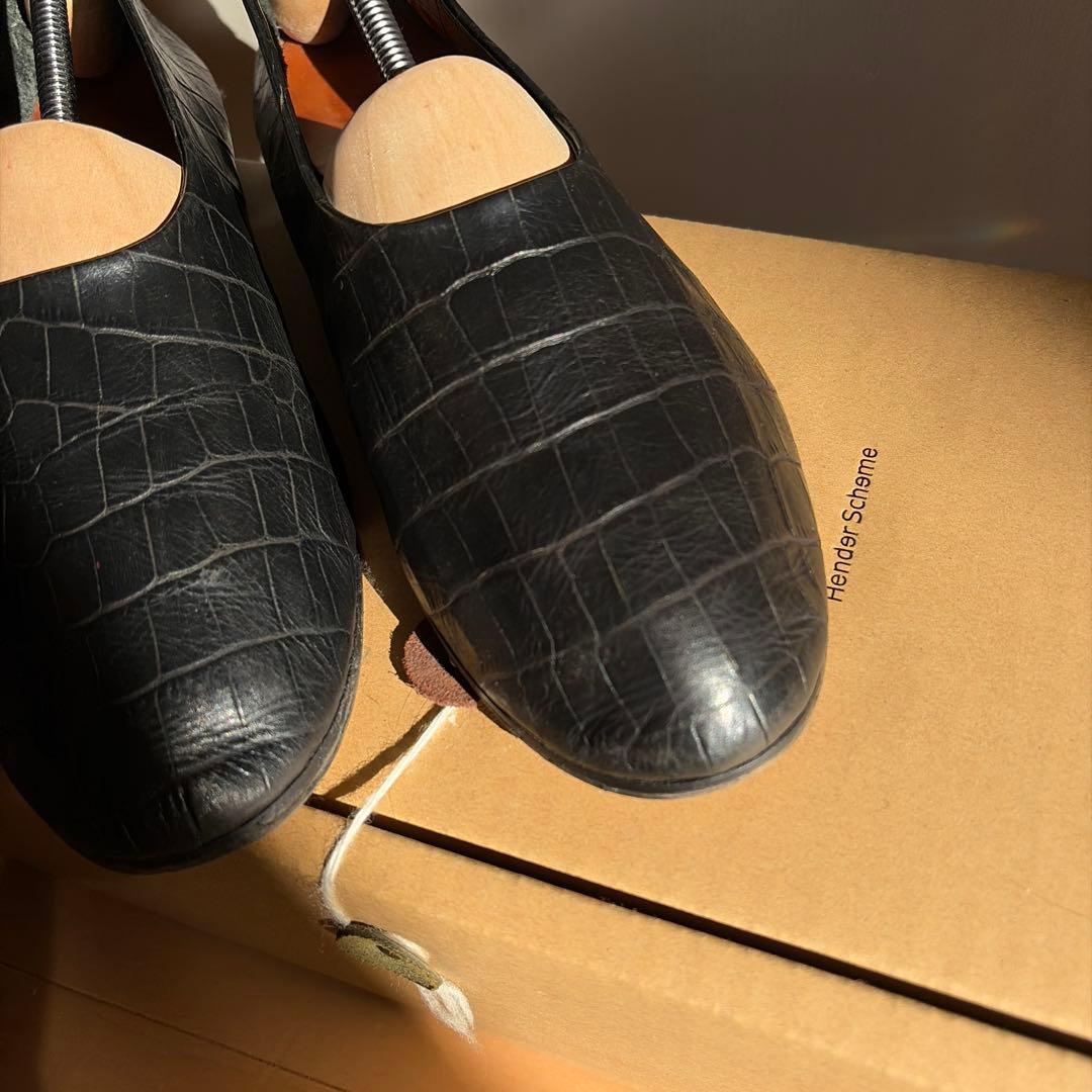 シューズ・靴 Hemder Scheme emboss fadre