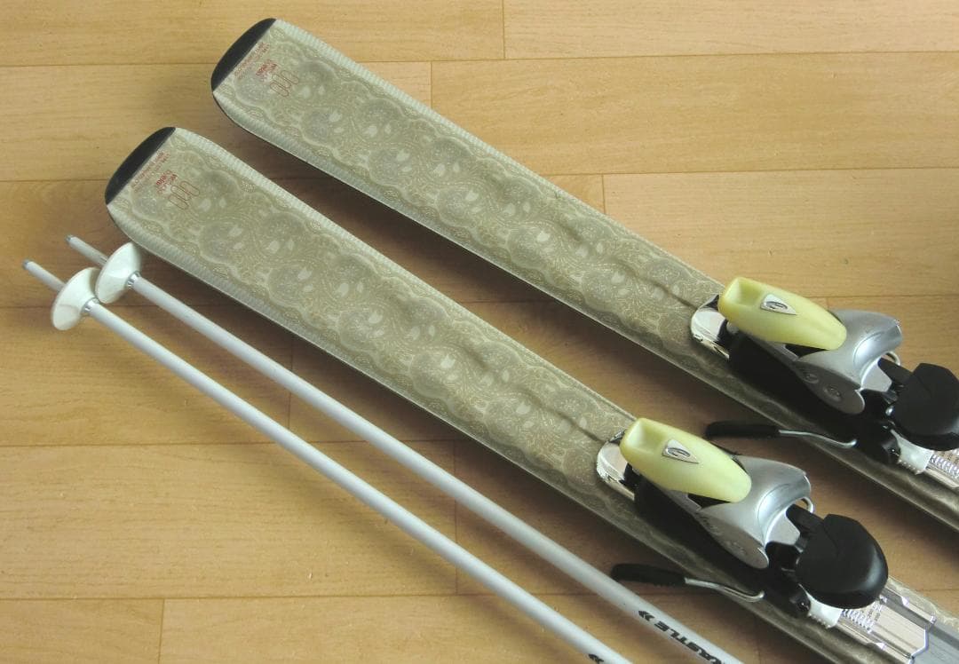 ■■1月限定■送料無料■女性用スキーセット■板146靴24-24.5■WAX済■