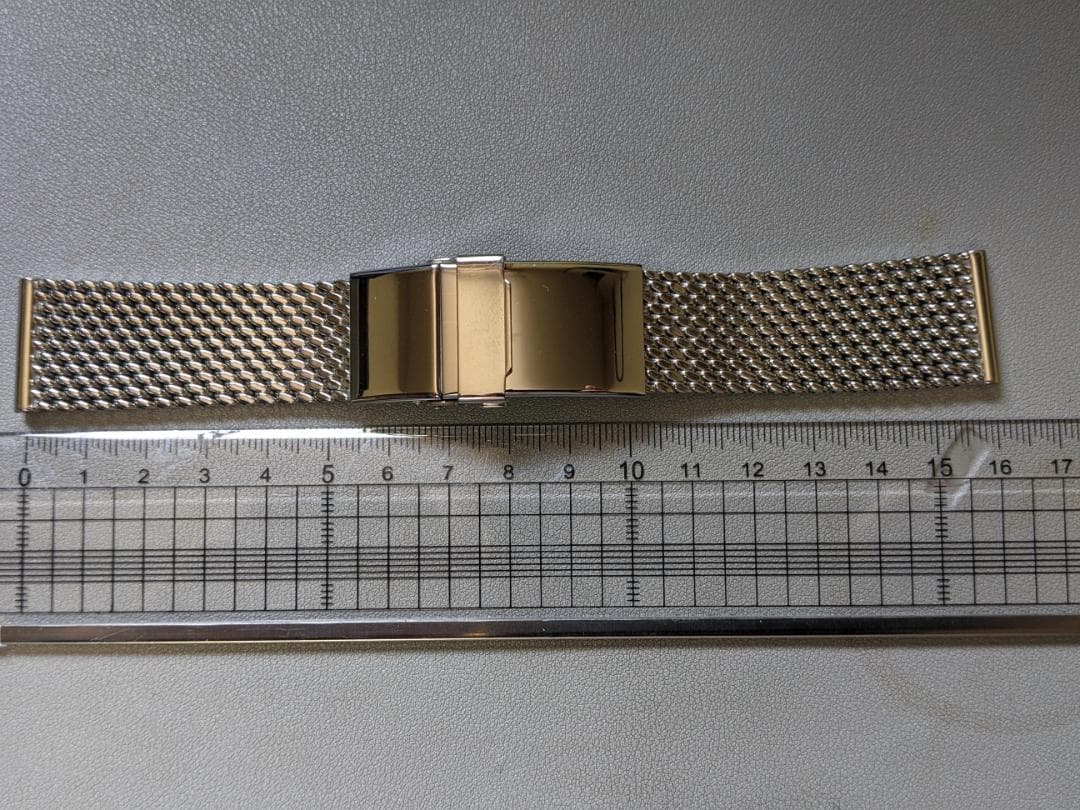 ハーマンステイブ ミラネーゼ メッシュ・ブレスレット 22mm