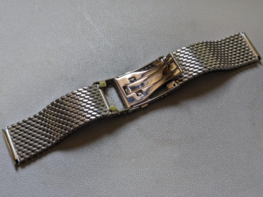 ハーマンステイブ ミラネーゼ メッシュ・ブレスレット 22mm