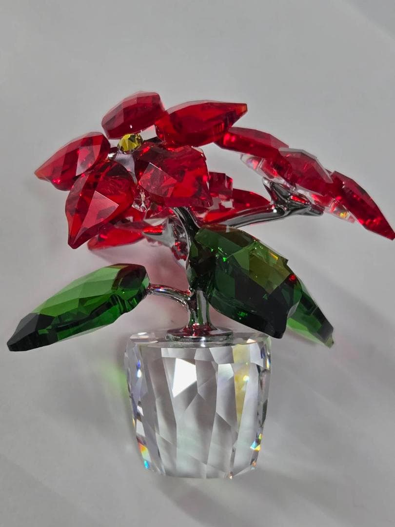 Swarovski クリスタル ポインセチア