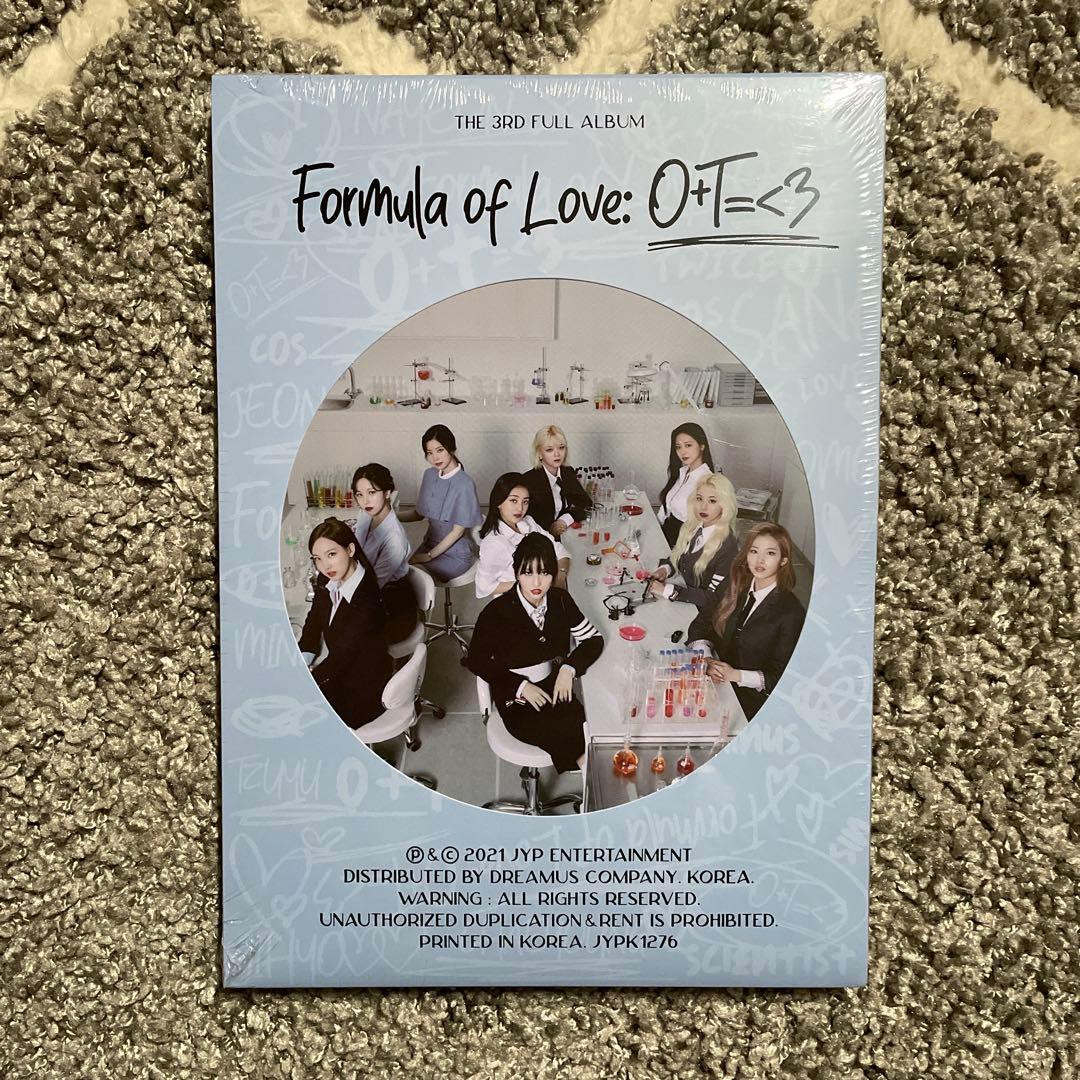 TWICE Formula of Love アルバム 4形態 【新品未開封】