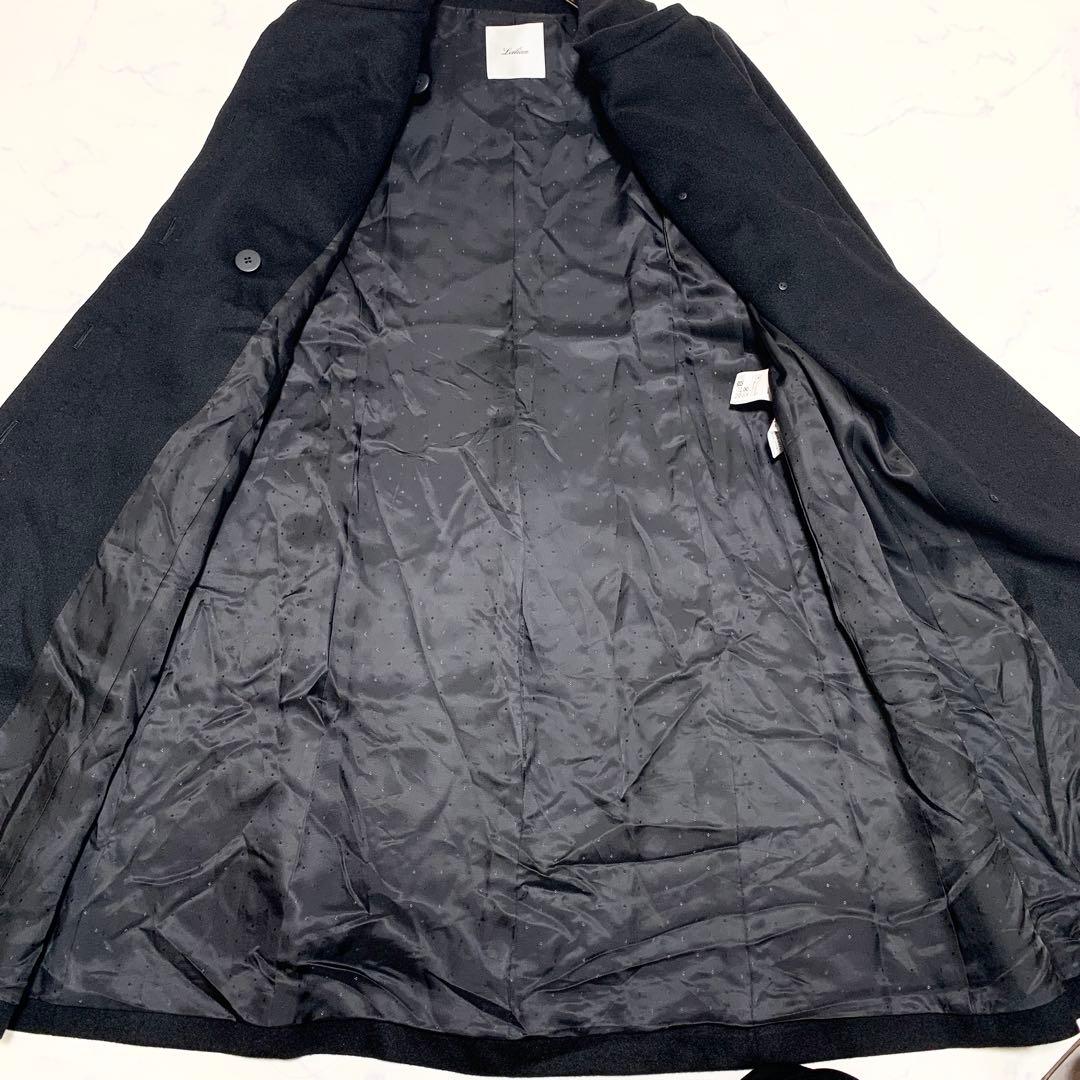 【美品】レリアン　カシミヤ100％　コート　サイズ13　XL