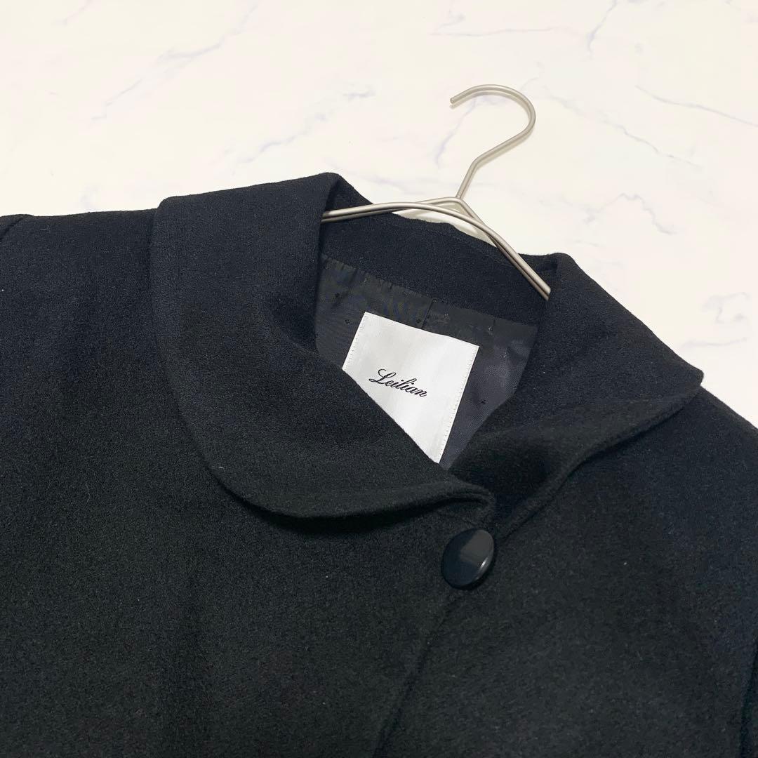 【美品】レリアン　カシミヤ100％　コート　サイズ13　XL