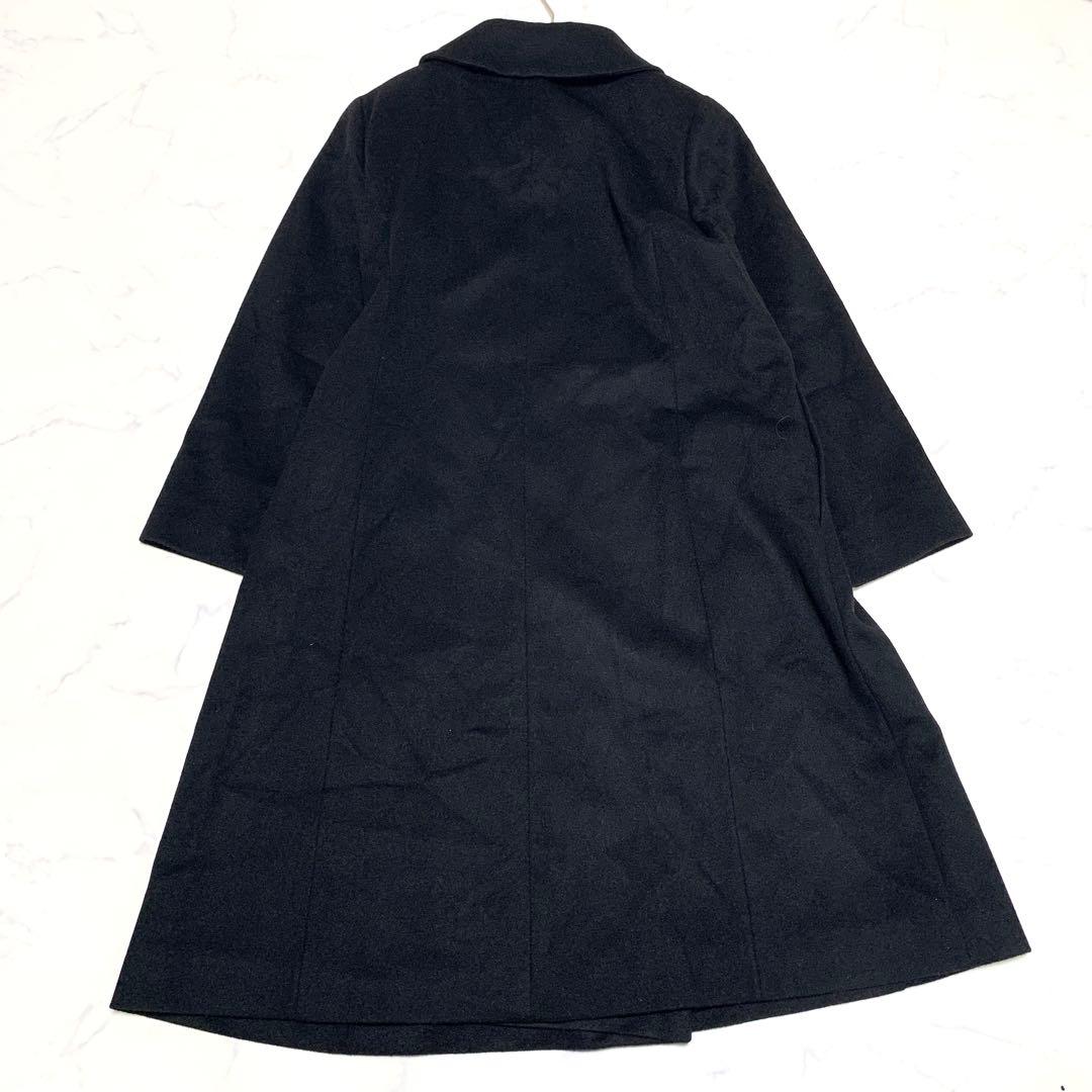 【美品】レリアン　カシミヤ100％　コート　サイズ13　XL