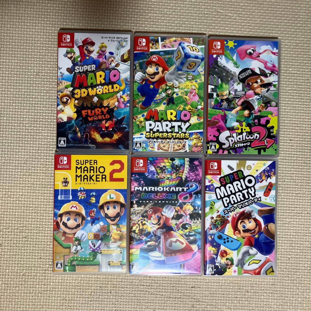 Nintendo Switchソフト6個まとめ売り