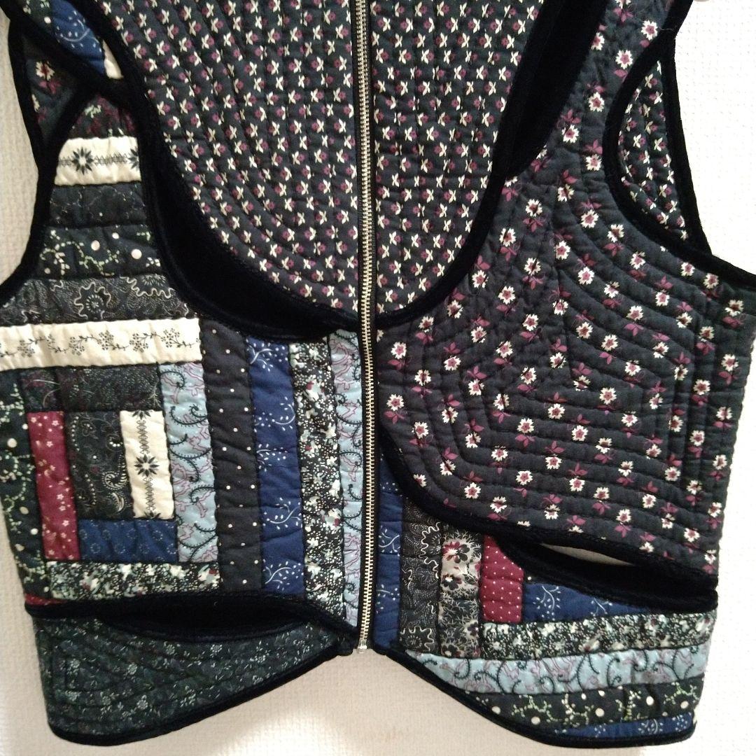 Sea New York　パッチワークキルティングベスト