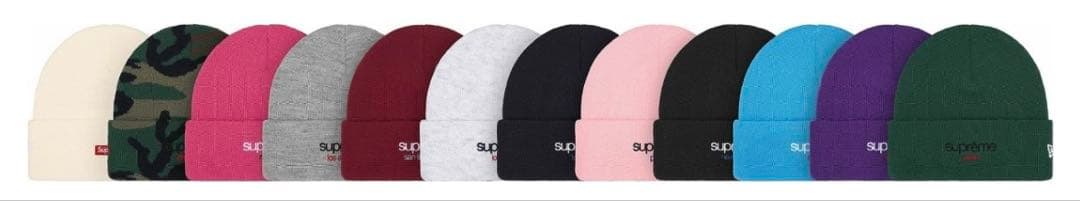 帽子 supreme New Era Classic Logo Shop Beanie