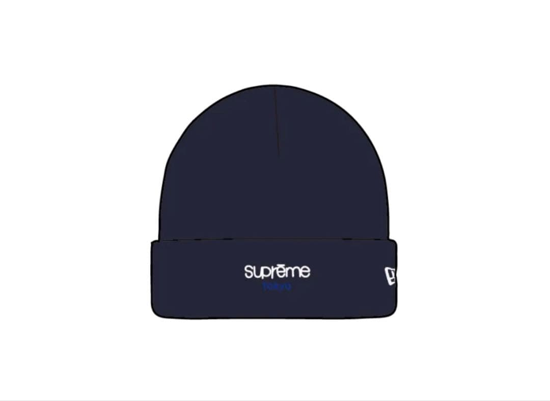 帽子 supreme New Era Classic Logo Shop Beanie